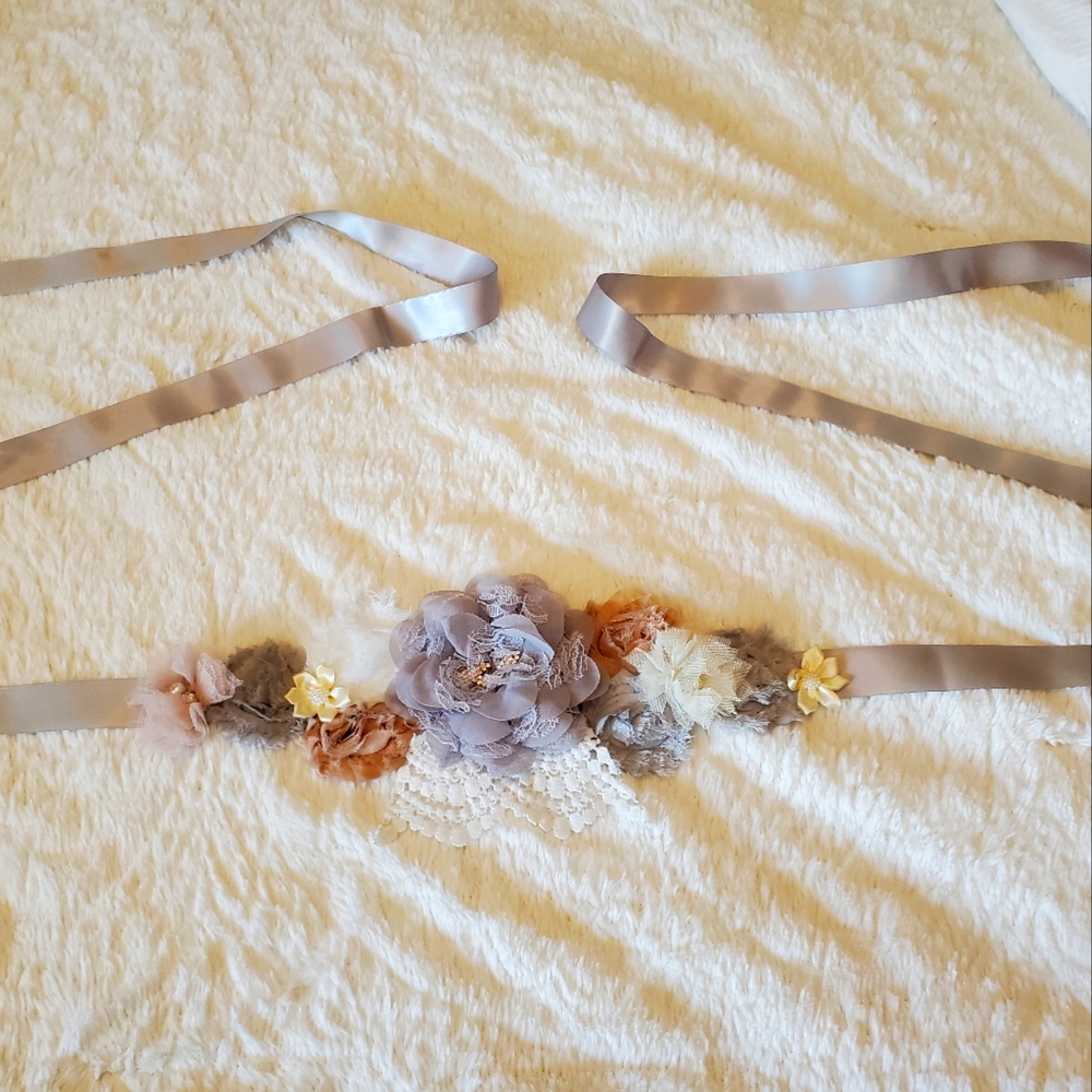 Bridal/baby shower sash.